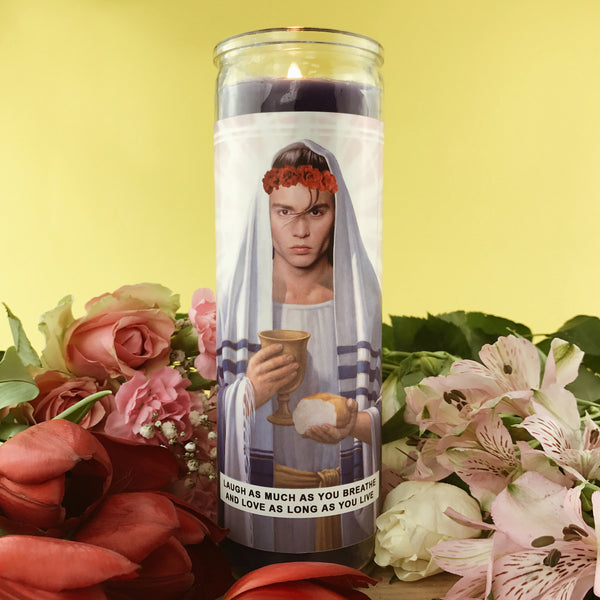 Saint Johnny Depp Classic Prayer Candle